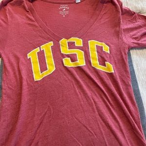USC women’s V-neck T-shirt